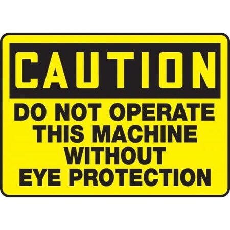 OSHA CAUTION SAFETY SIGN DO NOT MEQM647XV